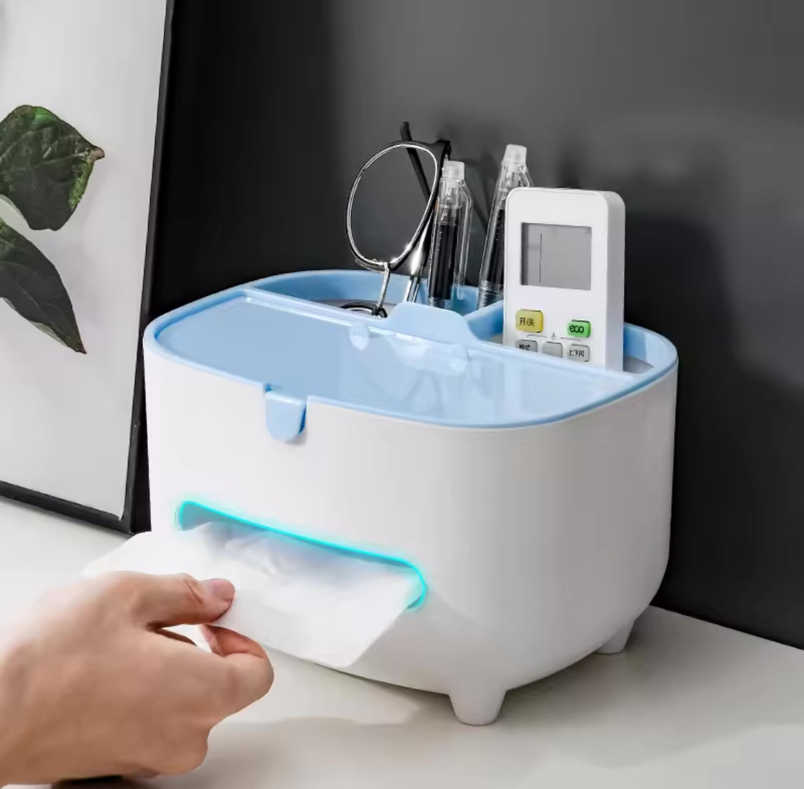 Multifunctional Napkin Storage Box, Home Living Room Tissue Box, Desktop Tissue Box, Remote Holder Multifunctional Napkin Storage Box, Home Living Room Tissue Box, Desktop Tissue Box, Remote Holder